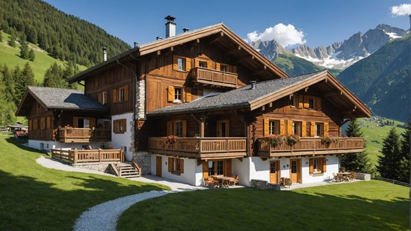 Découvrez les chalets alpins : un refuge chaleureux au cœur des Alpes