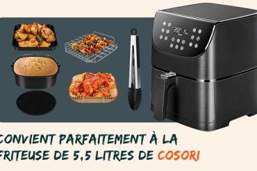 Recettes de friteuse san huile Cosori pdf français gratuit