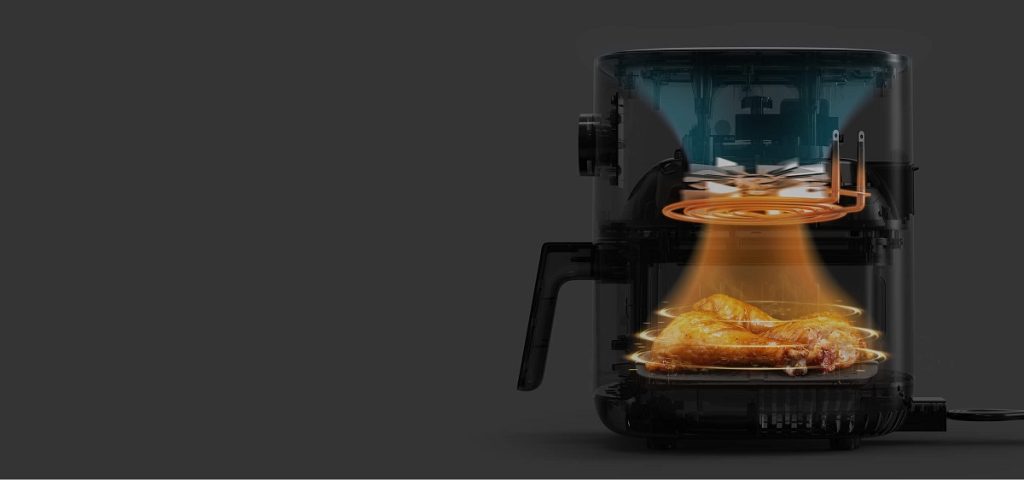 La puissance de la friteuse sans huile Xiaomi Smart Air Fryer 3,5 litres